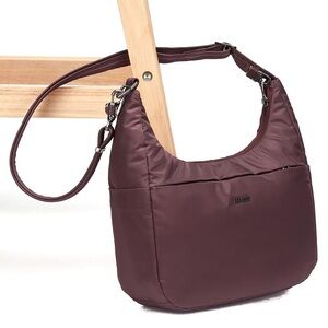 Pacsafe Plum Shoulder Bag